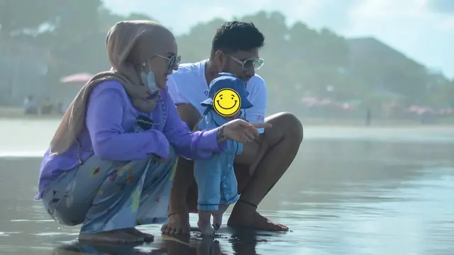 Momen Liburan Ammar Zoni dan Irish Bella di Bali. (Sumber: Instagram/_irishbella_ dan Instagram/ammarzoni)