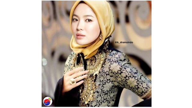 Foto Editan 7 Artis Korea Saat Pakai Hijab Ini Bikin Pangling Hot Liputan6 Com Berikut ini 10 hasil editannya. foto editan 7 artis korea saat pakai