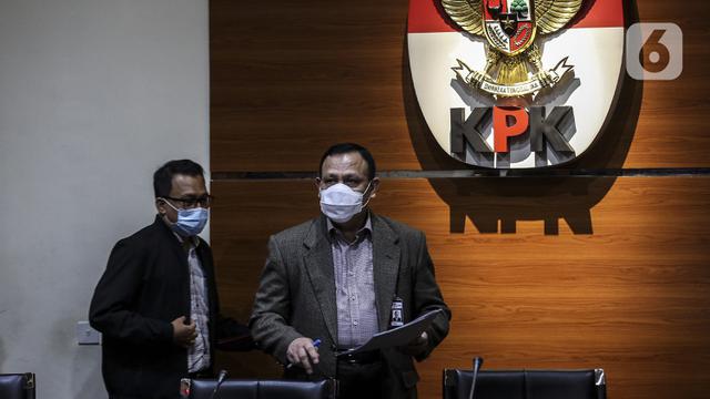 FOTO: Ketua KPK Firli Bahuri Beberkan Kronologi OTT Wali Kota Cimahi