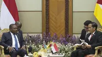 Presiden Joko Widodo lakukan pertemuan dengan Presiden Mozambik Felipe Nyusi (Foto web site IORA)