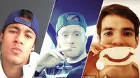 Saat Bintang Sepakbola Bergaya 'Narsis' di Depan Kamera