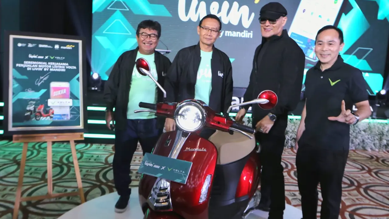 Konsisten Dorong Aspek ESG, Bank Mandiri Perkuat Kolaborasi dengan Volta dari MCAS Group