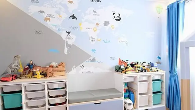 Potret Kamar Kai dan Juna Anak Titi Kamal, Bertema Luar Angkasa. (Sumber: Instagram.com/titi_kamall)