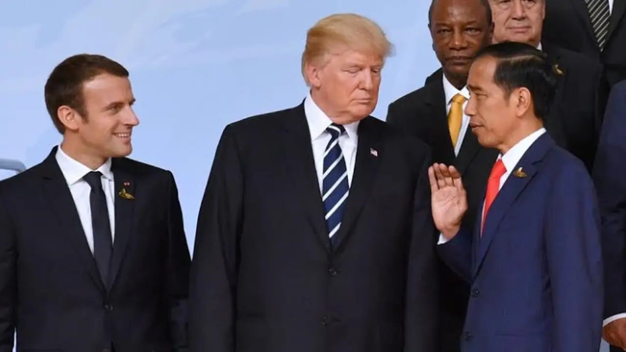 Jokowi Donald Trump