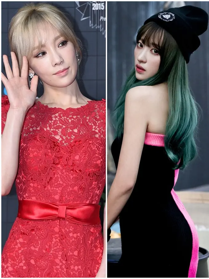 Taeyeon SNSD dan Hani EXID