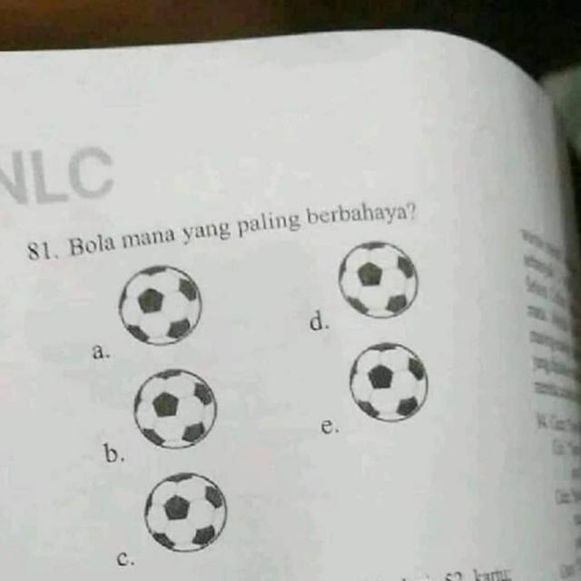 6 Soal Ujian Bergambar Nyeleneh Ini Tidak Jelas, Bikin Siswa Jadi Bingung