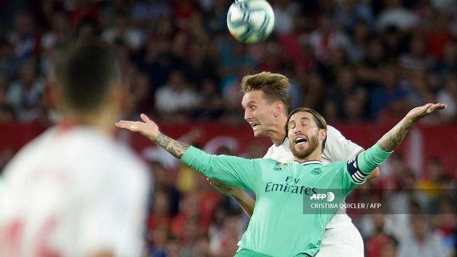 Bek Real Madrid, Sergio Ramos (CRISTINA QUICLER / AFP)