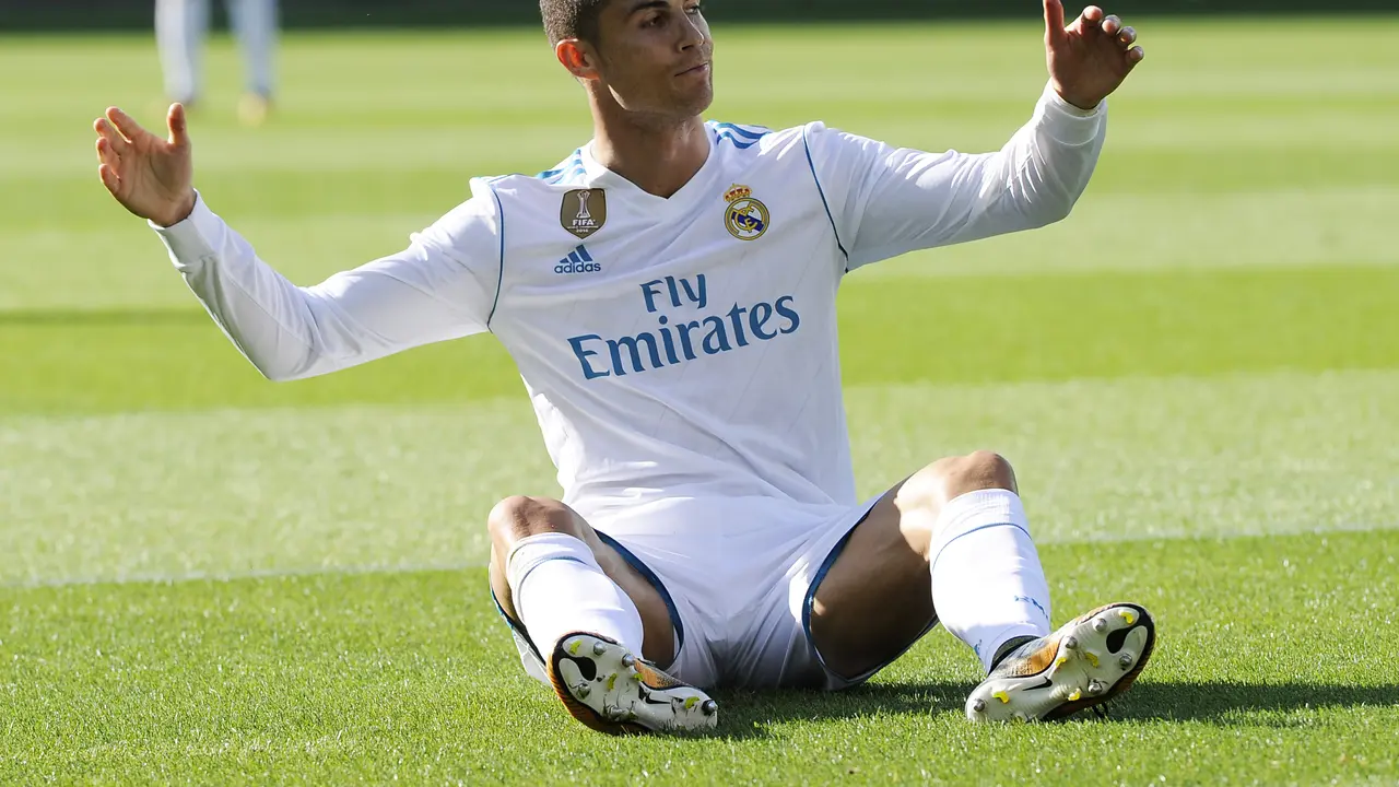 Striker Real Madrid Cristiano Ronaldo (ANDER GILLENEA / AFP)