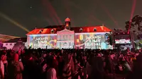 Jakarta Light Festival Meriahkan Imlek 2026, Kota Tua Dipadati Pengunjung