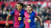 Barcelona berhasil mendapatkan poin penuh ketika mereka pergi ke markas Sevilla di minggu ke -23 Liga Spanyol 2024/2025 di Ramon Sanchez Pizjuan pada hari Senin (10/02/2025). (Foto AP/Jose Breton)
