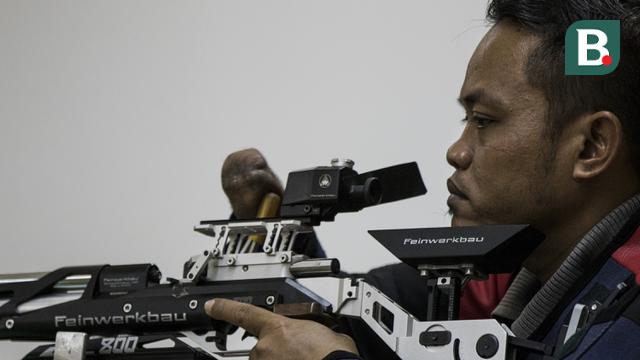 Latihan Menembak Para Games