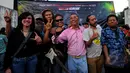 Para seniman dan musisi reggae menggelar konser 'MUSIK INDONESIA ASYIK TANPA INTRIK' dengan tema "AKULAH SEJARAH", Jakarta, Selasa (10/3/2015). (Liputan6.com/Faisal R Syam)