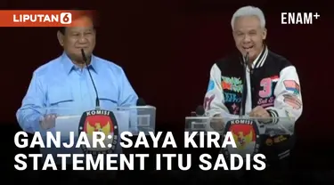 Ganjar Sebut Statement Prabowo soal Internet atau Makan Siang Gratis Sadis