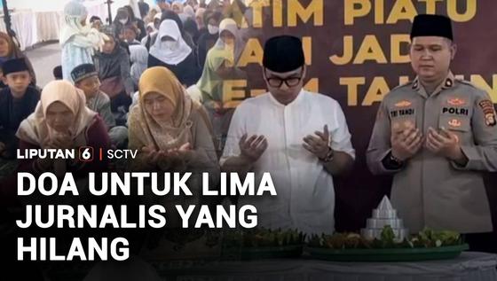 Ratusan Anak Yatim Piatu Doakan Jurnalis yang Hilang di Selat Sunda