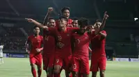 Para pemain Timnas Indonesia U-19 yang merupakan binaan PSSI melalui program Elite Pro Academy dan Garuda Select.  (Foto: PSSI)