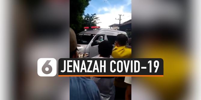 VIDEO: Warga Tolak Jenazah Pasien Covid-19