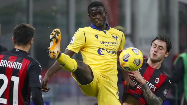 AC Milan vs Hellas Verona di Liga Italia