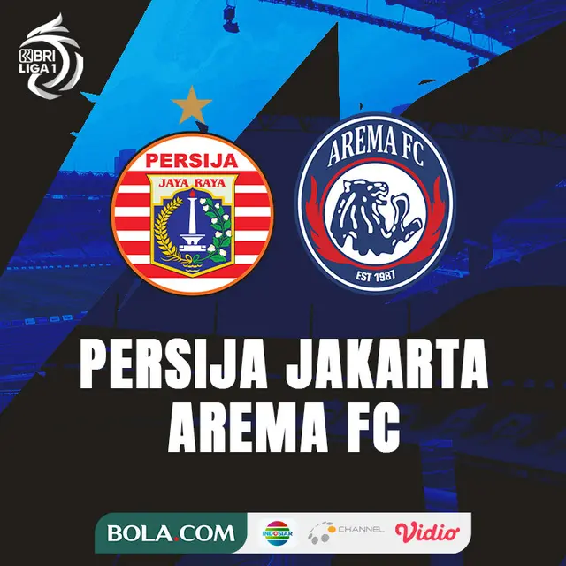 BRI Liga 1 - Persija Jakarta Vs Arema FC