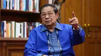 Presiden ke-6 Republik Indonesia, Susilo Bambang Yudhoyono. (Liputan6.com/Angga Yuniar)