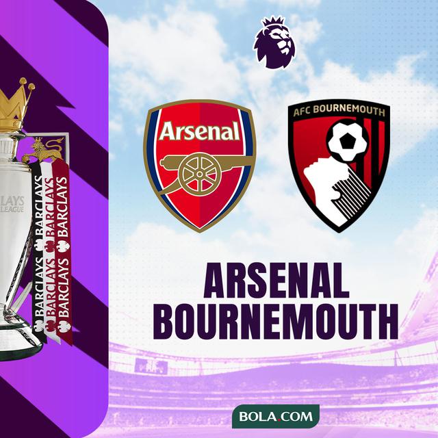 Liga Inggris - Arsenal Vs Bournemouth