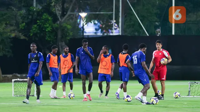 Foto: Mengintip Sesi Latihan Saint Kitts and Nevis Jelang Lawan Timnas Indonesia di FIFA Series 2026