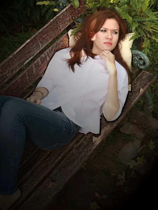 Bagi Michelle Joan kesempatan itu tidak datang dua kali, karena itu harus dimanfatkan seoptimal mungkin. (Fathan Rangkuti/Bintang.com)