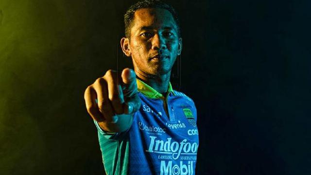 Beni Okto, striker Persib
