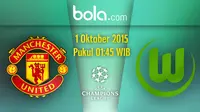 Manchester United vs Wolfsburg (Bola.com/Samsul Hadi)
