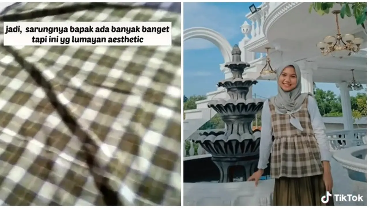 Tepat di Hari Ke-100, Ibu Ini Bikin Baju untuk Anak dari Kain Sarung Mendiang Suami
