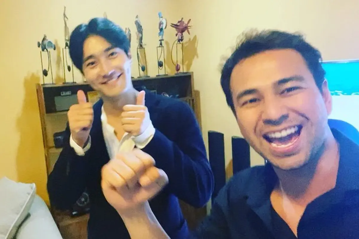 [Fimela] Raffi Ahmad dan Siwon