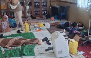 Korban keracunan massal di Cianjur