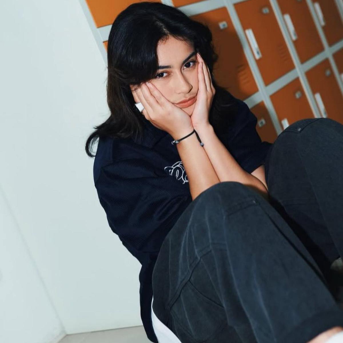 Penampilan streetwear Sintya Marisca