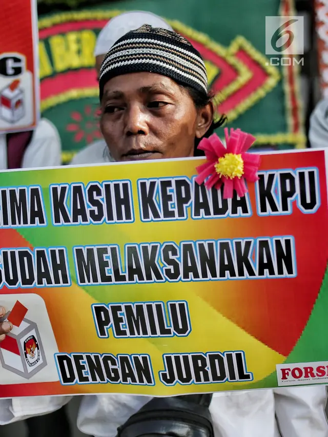 Forum Santri Indonesia Gelar Aksi Dukung KPU