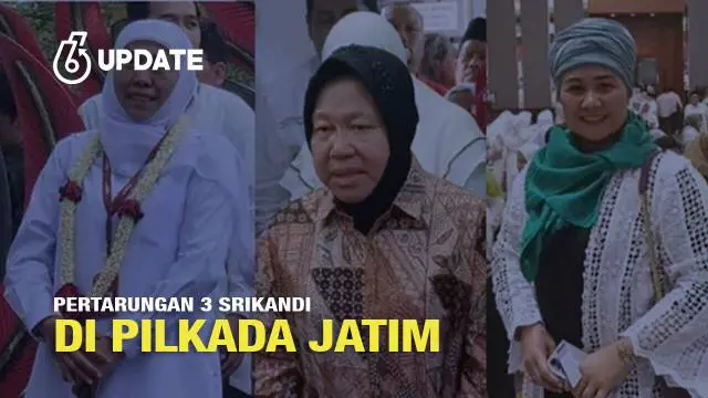 Ada 3 Srikandi bertarung di Pilkada Jatim 2024. Ketiganya sama-sama menjadi calon gubernur. Pertarungan ketiga perempuan ini menjadi sorotan. Apalagi salah satunya seorang petahana, satunya lagi seorang menteri. Mereka adalah Khofifah Indar Parawansa...