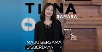 Sosok Wanita inspiratif Tina Samara memiliki visi dan misi untuk Wanita Indonesia dan UMKM agar lebih maju dan bebas berkarya.