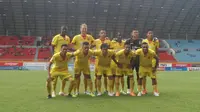 Sriwijaya FC berencana mencoret tiga pemain asingnya plus Raphael Maitimo (Bola.com/Riskha Parsetya)