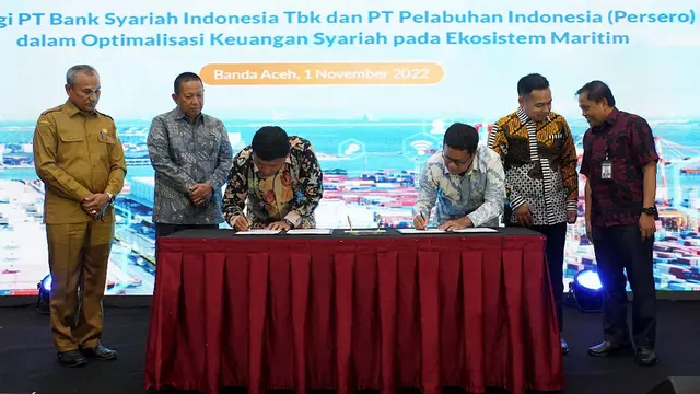 Kolaborasi BSI dan Pelindo Percepat Pertumbuhan Ekosistem Keuangan Syariah