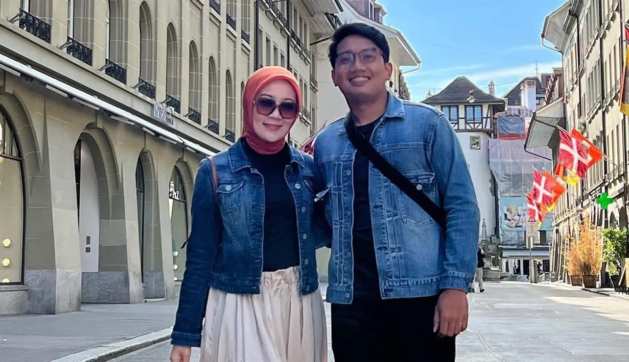 Menurut keterangan foto unggahan Atalia, ini adalah foto pada pagi hari sebelum insiden hilangnya Eril di Sungai Aare. (Instagram/ataliapr)