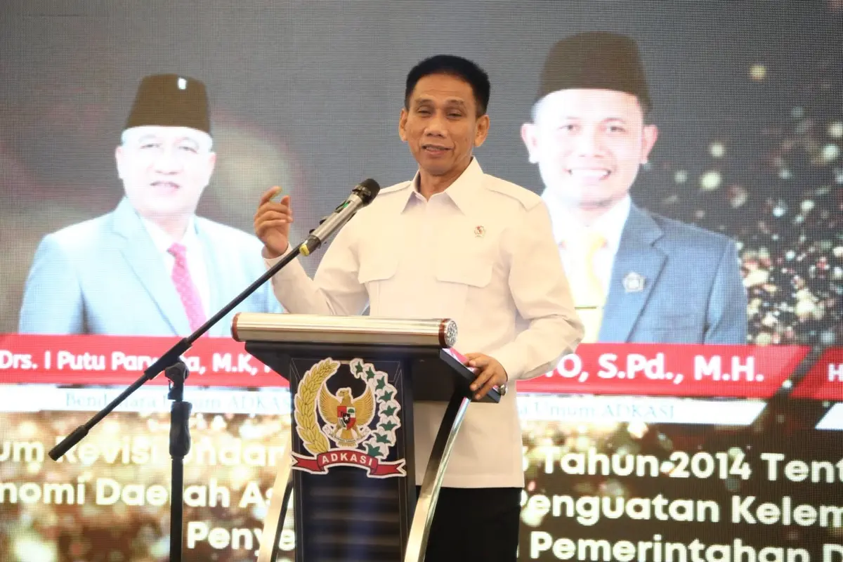 Wakil Menteri Dalam Negeri (Wamendagri) Akhmad Wiyagus