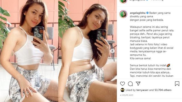 Angela Gilsha (Foto: Instagram/@angelagilsha)