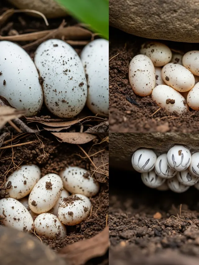 Telur Reptil Ular, Kadal, dan Tokek