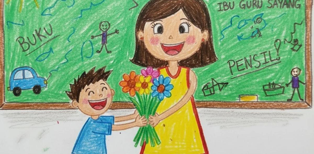 Ilustrasi Hari Guru