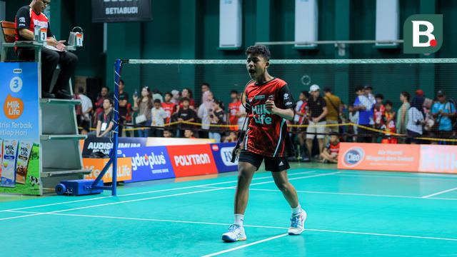 Peserta Audisi Umum PB Djarum 2025 asal Mataram, Nusa Tenggara Barat, Muhammad Rofiqi Abidin