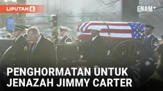 Setelah upacara penghormatan di Georgia, jenazah Presiden ke-39 AS, Jimmy Carter, tiba di Washington, Selasa pagi. Dengan pesawat Special Air Mission 39, jenazah Carter dibawa ke U.S. Navy Memorial, kemudian dilanjutkan perjalanan dengan kereta kuda ...