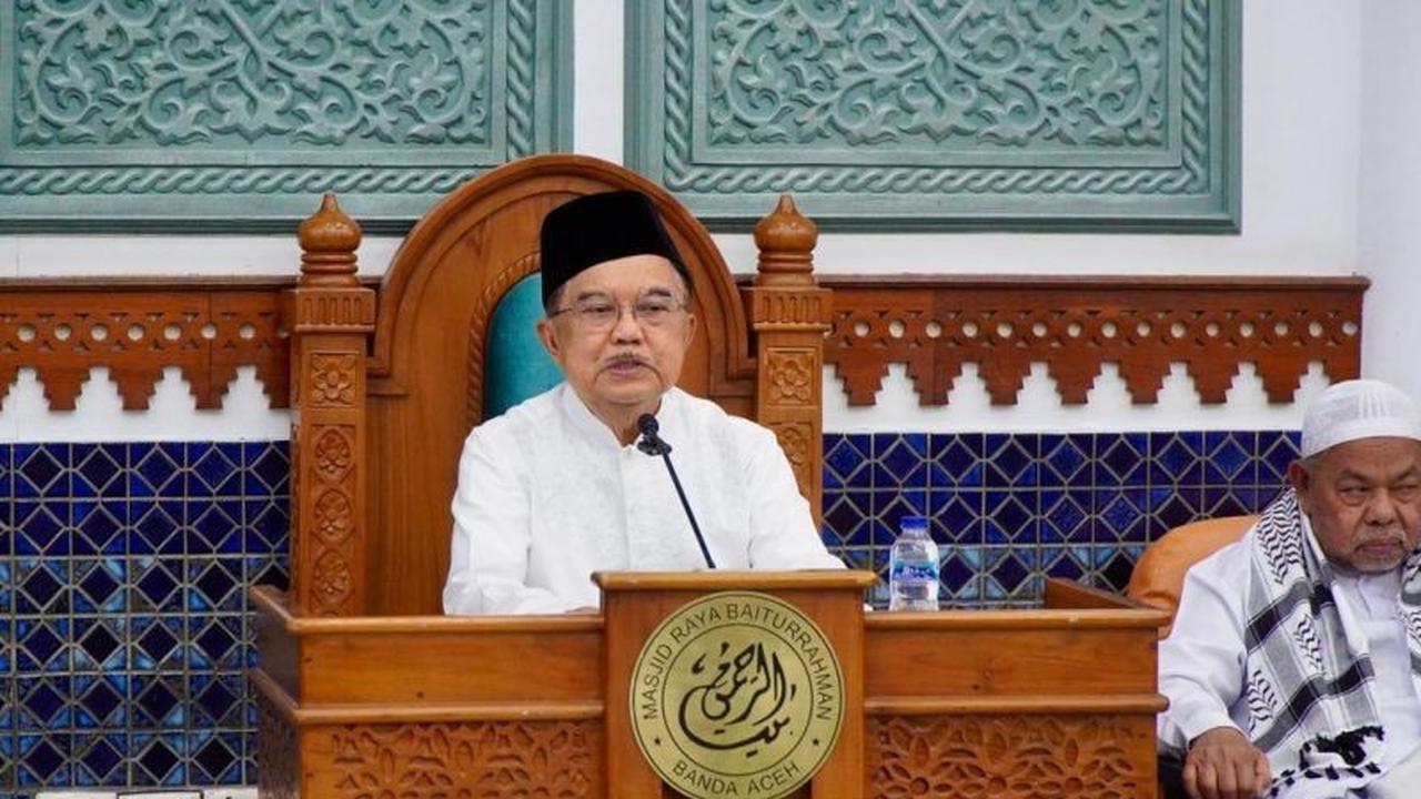 Jusuf Kalla Soroti 75 Persen Masjid Perlu Perbaikan Sistem Akustik untuk Kekhusyukan Ibadah