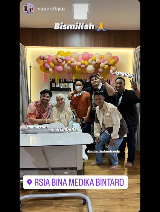 <p>Kelahiran anak keempat Ammar Zoni dan Irish Bella mencuri perhatian publik. Mereka pun mendoakan yang terbaik buat anak keempat Ammar Zoni dan Irish Bella. (Instagram/_irishbella_)</p>