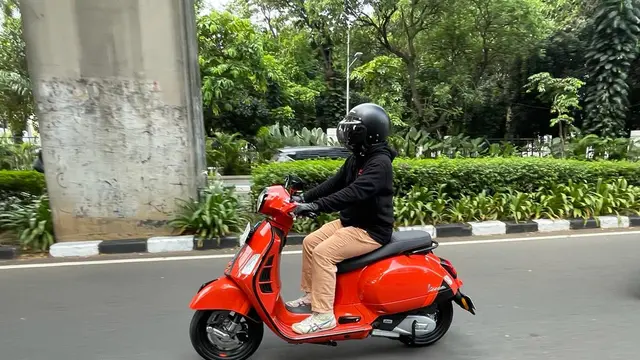 Jajal Vespa GTS 150 Classic di Jalur Perkotaan, Bodi Gambot Enak Diajak Nyelip (ist)