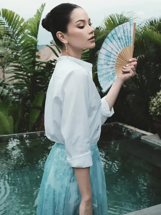 Alyssa Daguise Tampil Serba Dior. [@alyssadaguise]