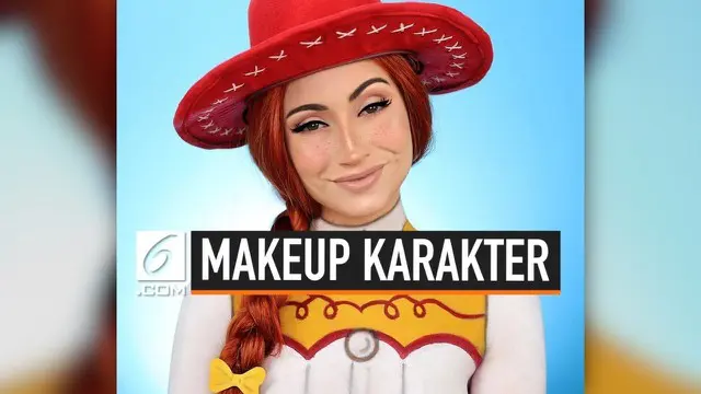 VIDEO: Berkat Makeup, Wanita Ini Transformasi Jadi Karakter Toy Story 4