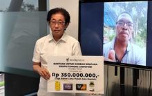 Sido Muncul Gelontorkan Bantuan Rp350 Juta untuk Korban Erupsi Gunung Lewotobi Laki-Laki
